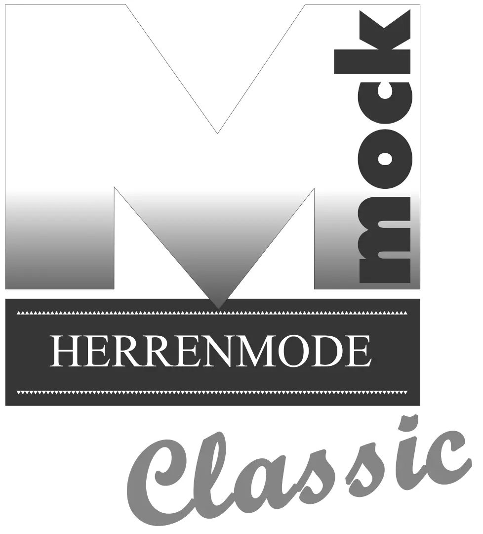 Herrenmode Mock Classic Logo