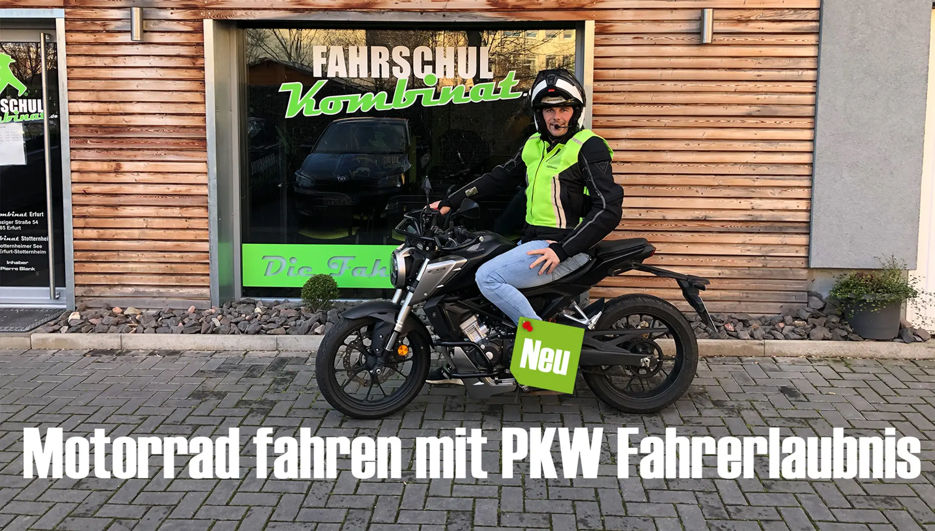 Angebot: Fahrschulkombinat Pierre Blank