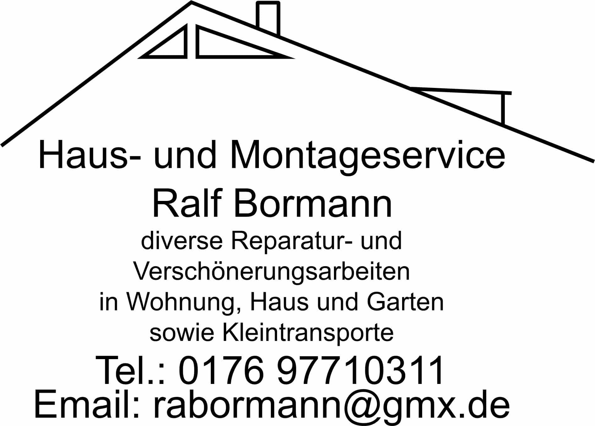 Angebot: Haus- und Montageservice Bormann